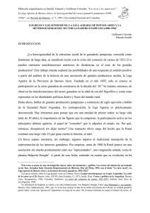 La Liga Agraria de Buenos Aires y la heterogeneidad del sector