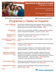 Programas y Clases en Español