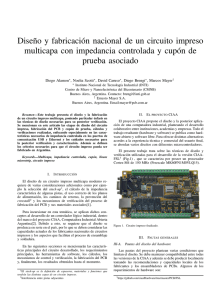Diseño y fabricación nacional de un circuito impreso multicapa