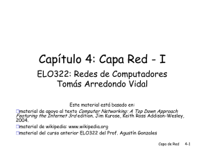 Capítulo 4: Capa Red