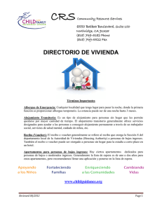 directorio de vivienda - Child and Family Guidance Center