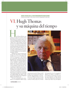 VI. Hugh Thomas y su máquina del tiempo