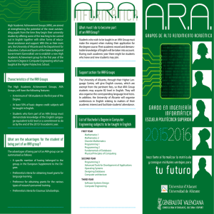 A.R.A. - Universidad de Alicante