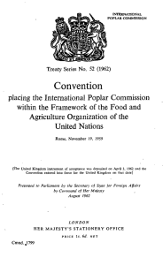 Convention - UK Treaties Online