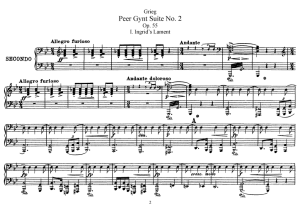 Peer Gynt Suite No. 2