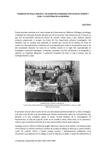 Ramón y Cajal y la doctrina de la neurona