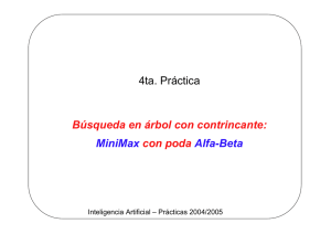 MiniMax con poda Alfa-Beta