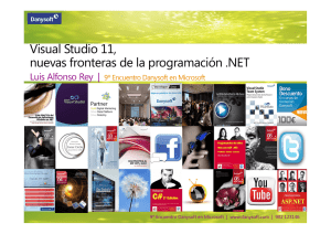 Visual Studio 11, nuevas fronteras de la programación .NET