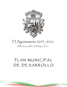 plan de desarrollo municipal 2013-2016