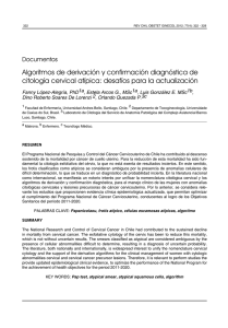 Algoritmos de derivación y confirmación diagnóstica de citología