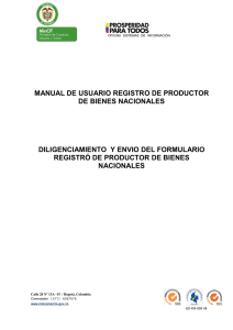 manual de usuario registro de productor de bienes