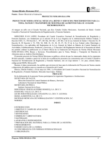 NOM-109-SSA1-1994 - LEGISMEX Legislación Ambiental Mexicana
