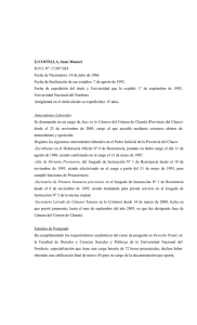 2) COSTILLA, Juan Manuel DNI Nº: 17.697.024 Fecha de Nacimiento