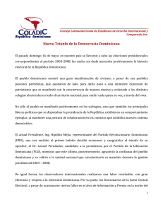 Nuevo Triunfo de la Democracia Dominicana - Coladic-RD