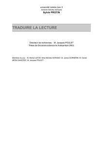 traduire la lecture - Thèse de l`Université de Lyon 2