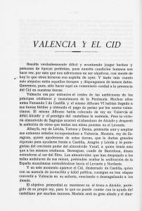 VALENCIA Y EL CID
