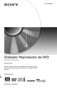 Grabador Reproductor de DVD