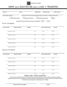 Class and Program Registration Form.indd