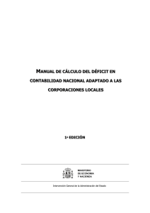manual de cálculo del déficit en contabilidad nacional adaptado a las
