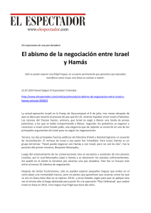 El abismo de la negociación entre Israel y Hamás
