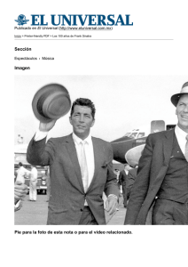 Los 100 años de Frank Sinatra