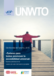 Turismo para todos: promover la accesibilidad universal
