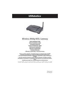 Wireless MAXg ADSL Gateway