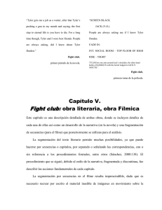 Capítulo V. Fight club: obra literaria, obra Fílmica