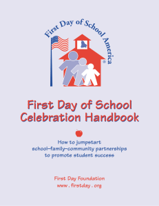 First Day Handbook - Effective Teaching