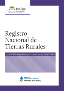 Registro Nacional de Tierras Rurales
