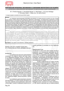 Pag. 38 Reporte de Caso / Case Report PERFORACIÓN