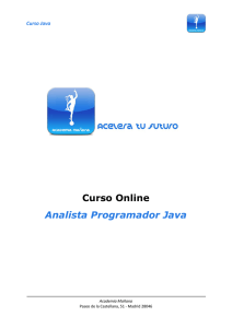 Curso Online Analista Programador Java