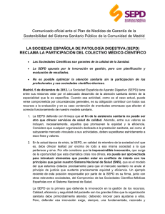 Propuesta comunicado SEPD CCAA Madrid