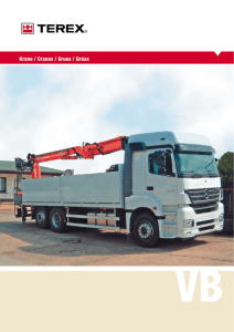 Krane / Cranes / Grues / Grúas - Transport Hydraulic Solutions