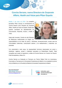 Concha Serrano, nueva Directora de Corporate Affairs, Health and