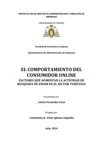 el comportamiento del consumidor online