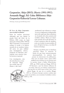 Carpentier, Alejo (2013). Diario (1951