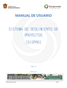 manual de usuario sistema de seguimiento de proyectos (sispro)