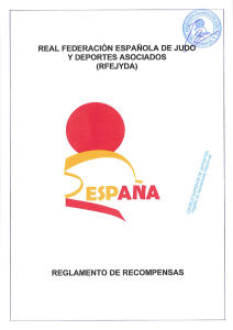 Reglamento de Recompensas 2012 - Real Federación Española de