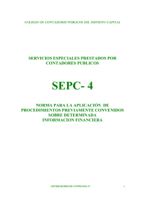 SEPC- 4 - Colegio de Contadores Públicos del Distrito Capital
