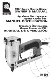 10-600 Stapler Manual.QXD