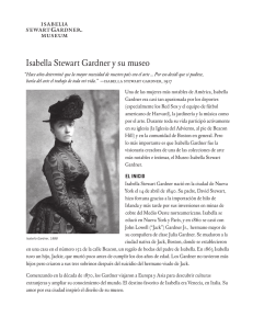 Isabella Stewart Gardner y su museo