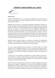 SUROESTE CONSULSTORES Ltda. (CHILE)