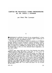 3. Cartas de Francisco Fabro Bremundans al Dr. Diego J. Dormer