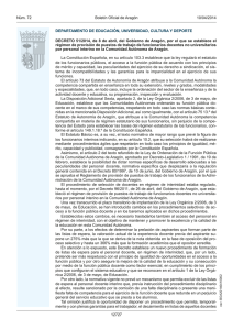 Decreto 51/2014 - Boletin Oficial de Aragón