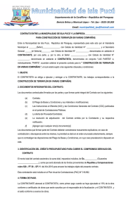 Departamento de la Cordillera &ndash; Rep&uacute;blica del Paraguay Benicio