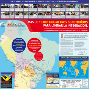 ¡ SUDAMERICA QUEDA TOTALMENTE UNIDA Y SALE DE LA