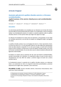 pdf en Español - Revista Neurocirugía / Neurocirurgia FLANC