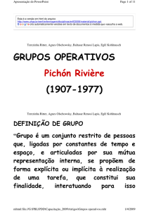 Grupos operativos