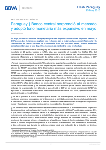 Paraguay | Banco central sorprendió al mercado y adoptó tono